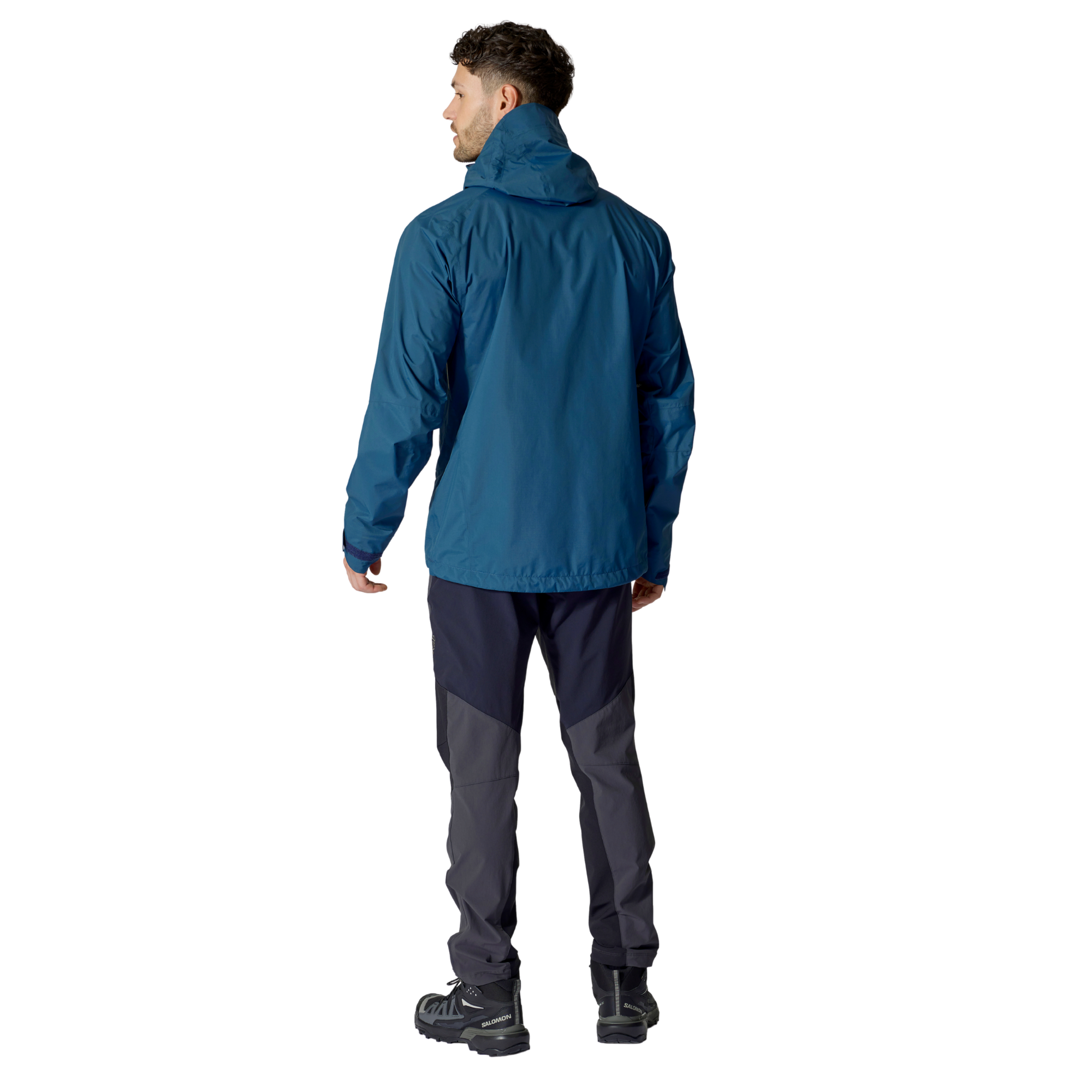 Rab Men's Downpour Mountain 2.5L Waterproof Jacket (Tempest Blue)