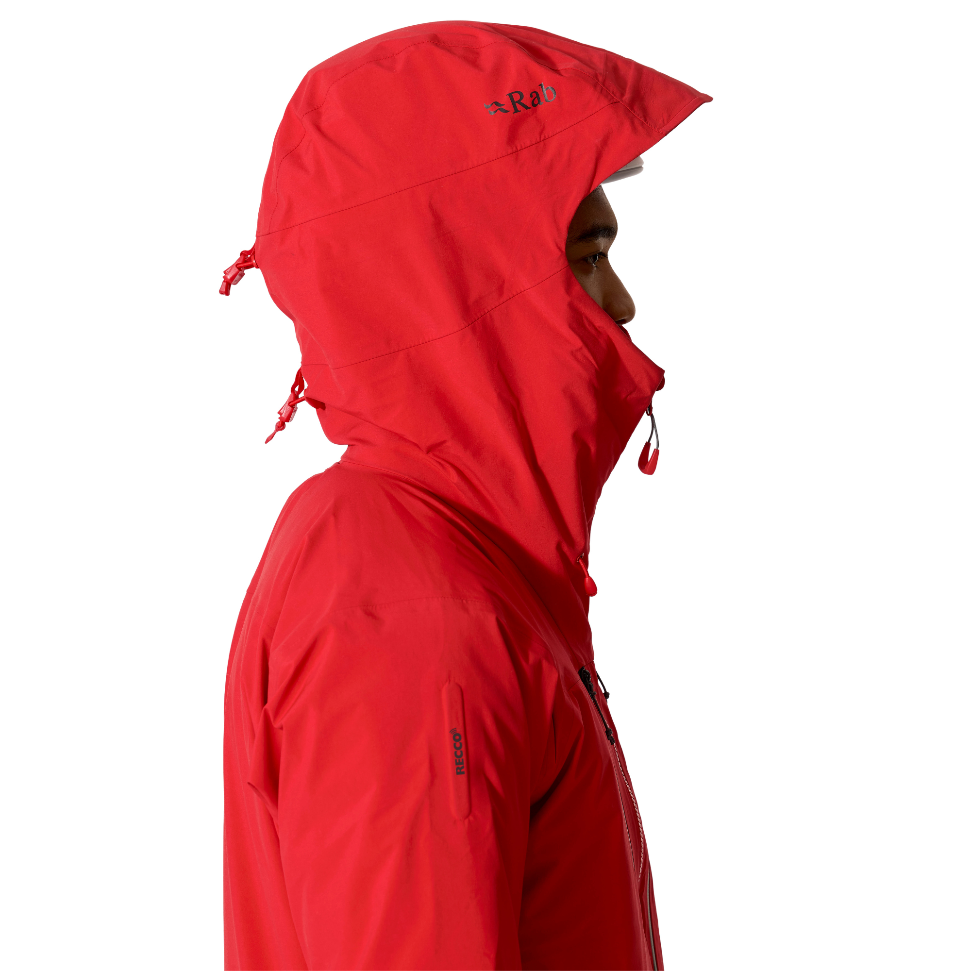 Rab Men's Firewall Guide 3L Waterproof Jacket Summit Red SUR QWI-81