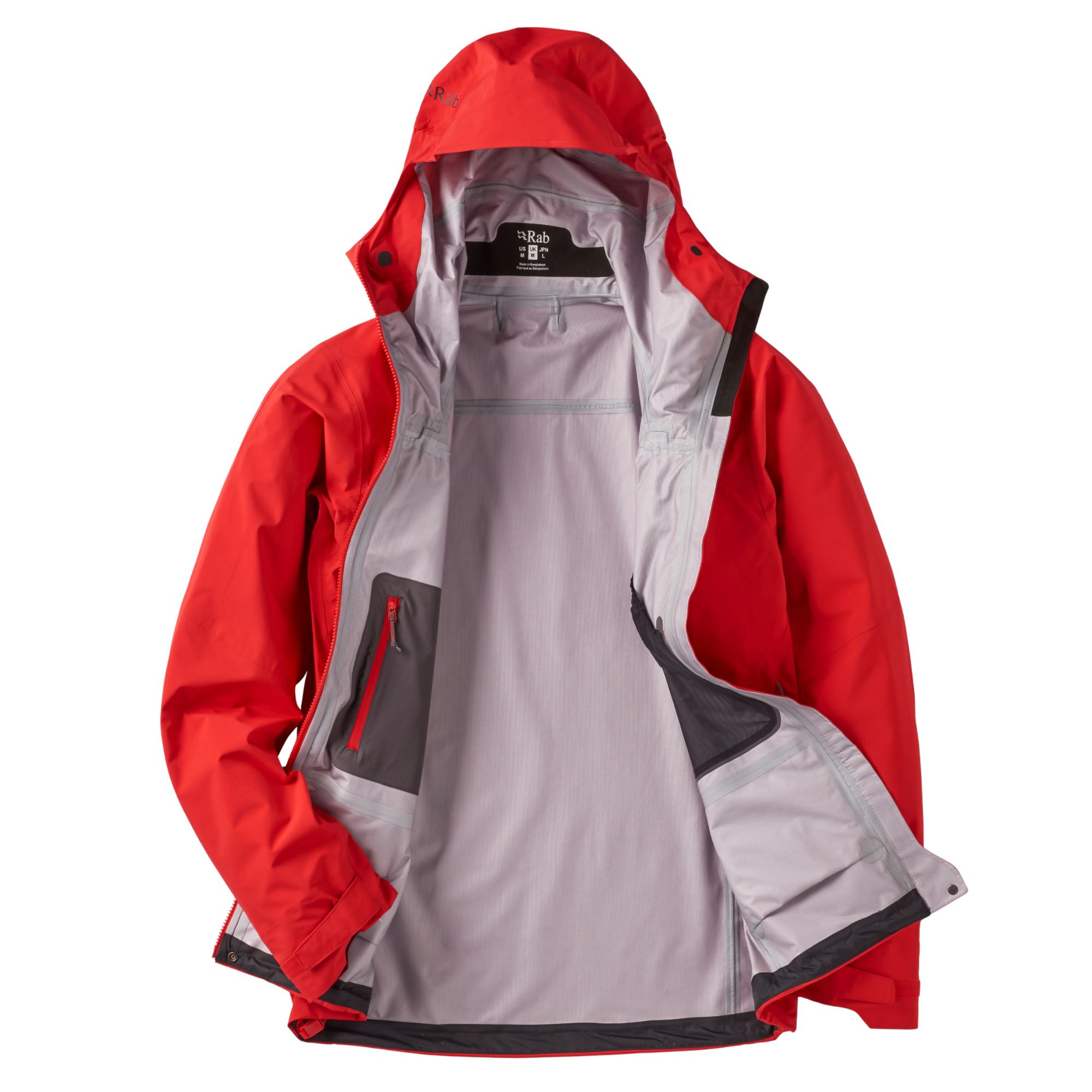 Rab Men's Firewall Guide 3L Waterproof Jacket Summit Red SUR QWI-81