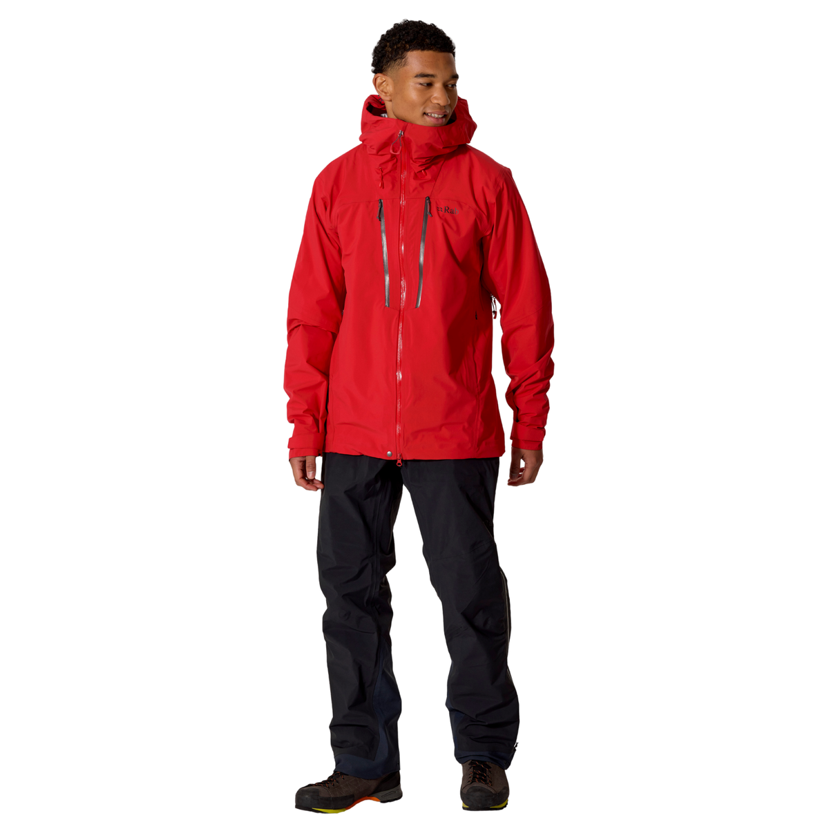 Rab Men's Firewall Guide 3L Waterproof Jacket Summit Red SUR QWI-81