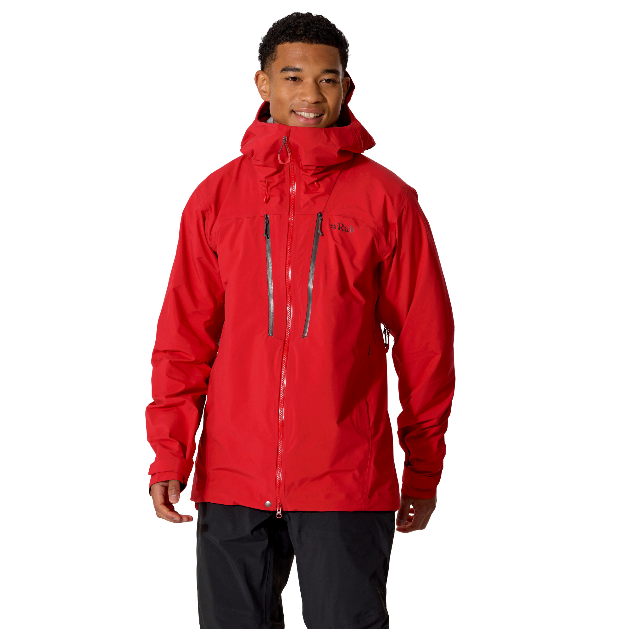 Rab Men's Firewall Guide 3L Waterproof Jacket Summit Red SUR QWI-81