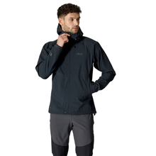 Load image into Gallery viewer, Rab Men's Firewall 3L Waterproof Jacket (Black)
