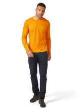 Load image into Gallery viewer, Rab Men&#39;s Force Long Sleeve Technical Tee (Marmalade)
