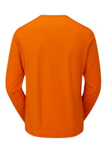 Load image into Gallery viewer, Rab Men&#39;s Force Long Sleeve Technical Tee (Marmalade)
