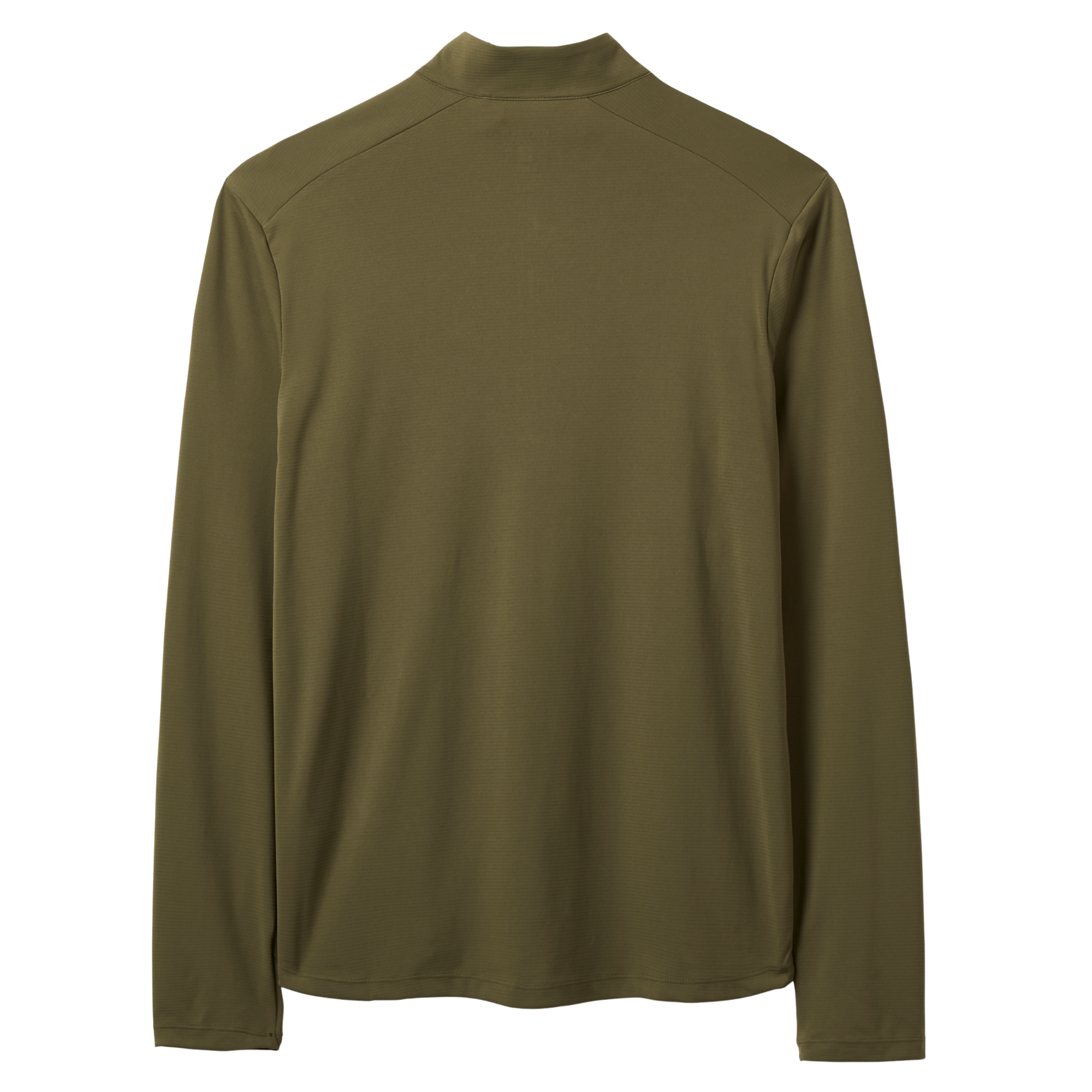 Rab Men's Force UPF40 Long Sleeve Half Zip Technical Top Olive OLV QCC-39