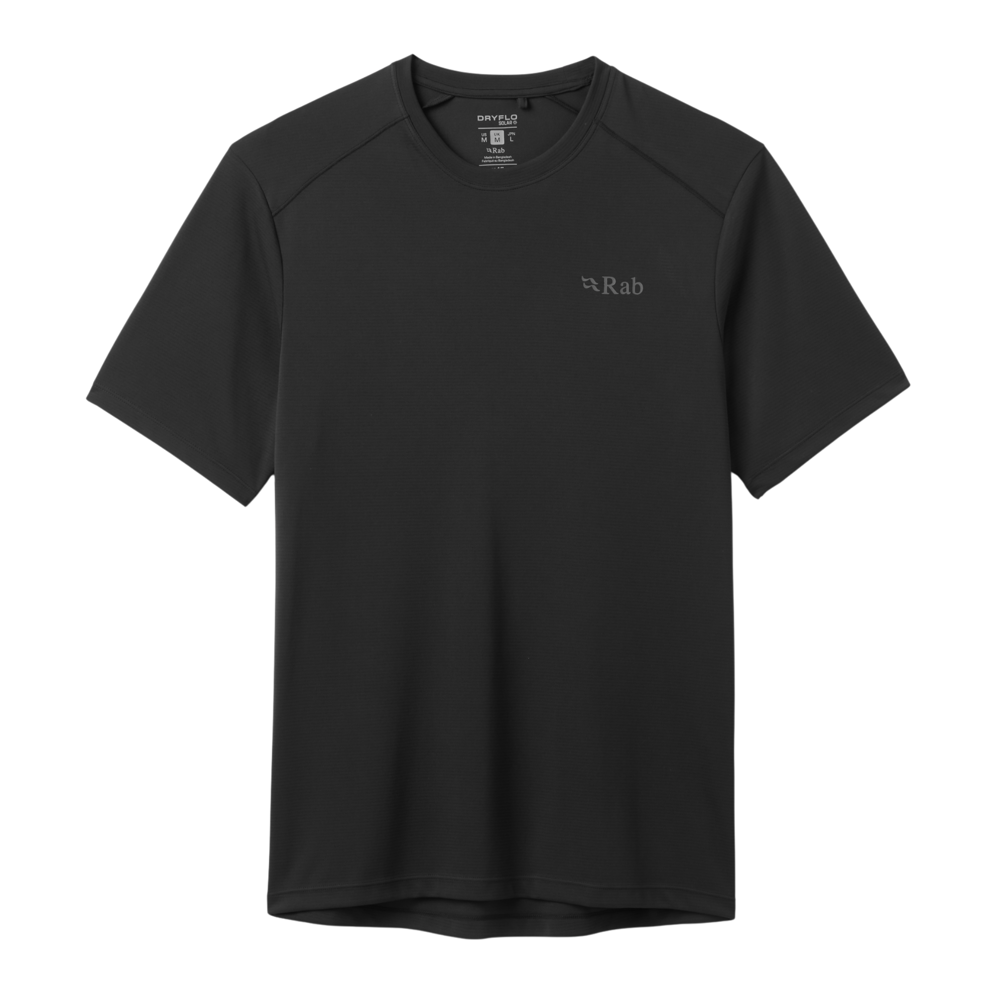 Rab Men's Force UPF40 Short Sleeve Technical Tee (Black)