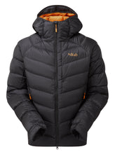 Load image into Gallery viewer, Rab Men&#39;s Glaceon Pro Insulated Down Jacket (Anthracite)
