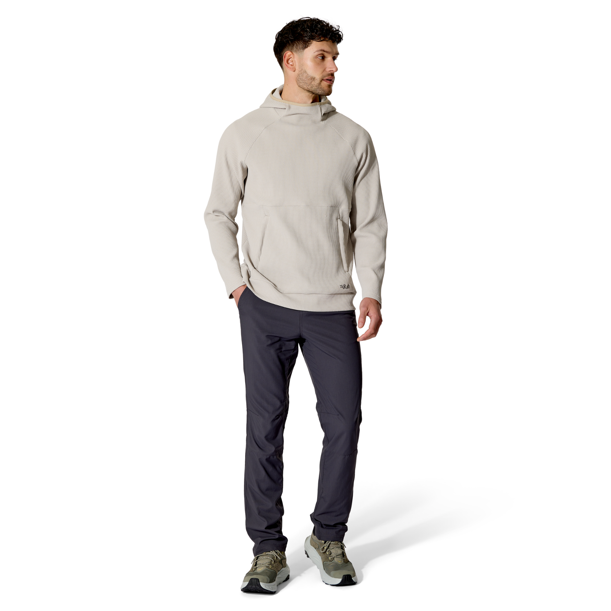 Rab Men's Hepton Pullover Hoodie (Pebble)