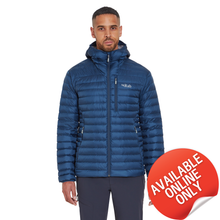 Load image into Gallery viewer, Rab Men's Microlight Alpine Insulated Down Jacket (Tempest Blue)
