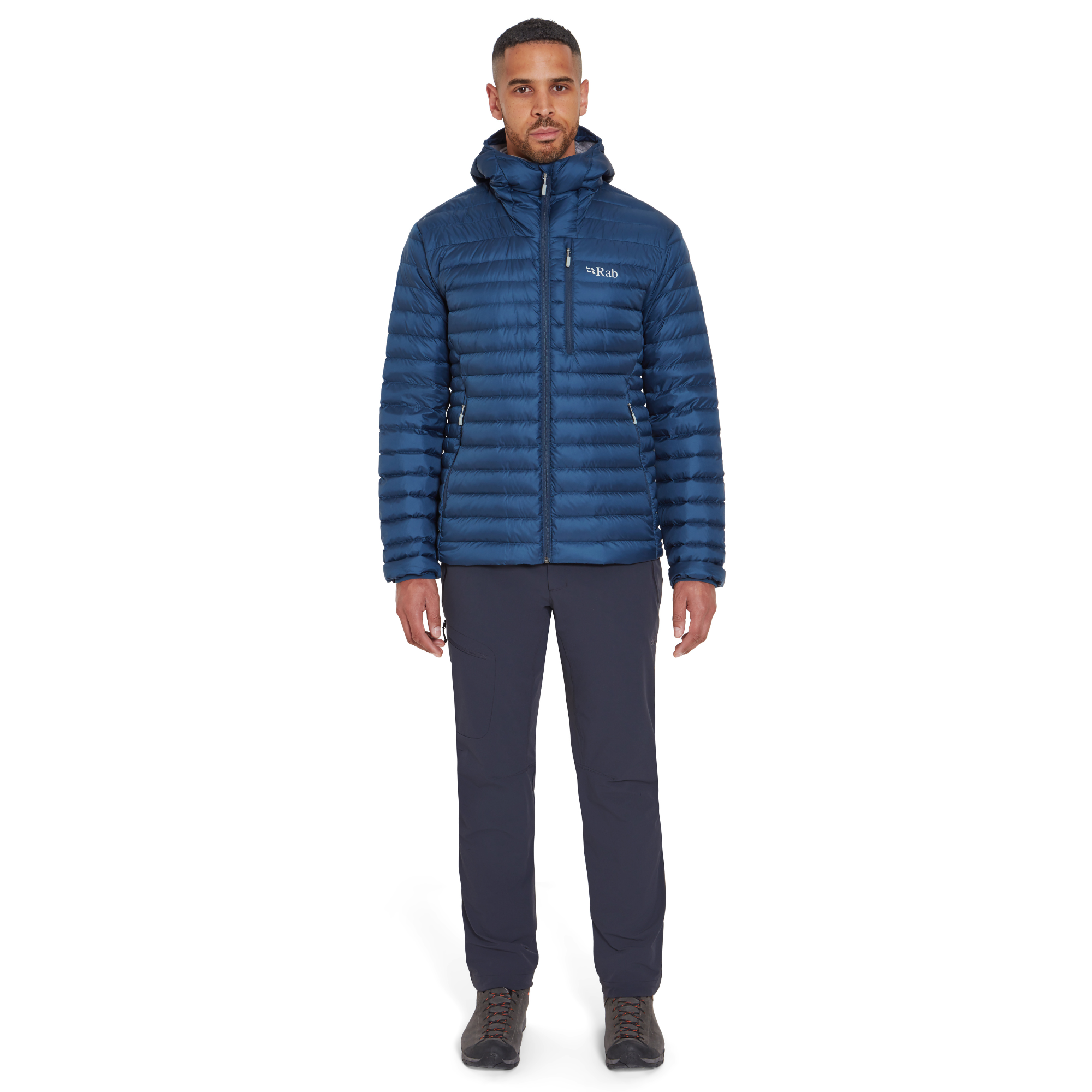 Rab Men's Microlight Alpine Insulated Down Jacket (Tempest Blue)