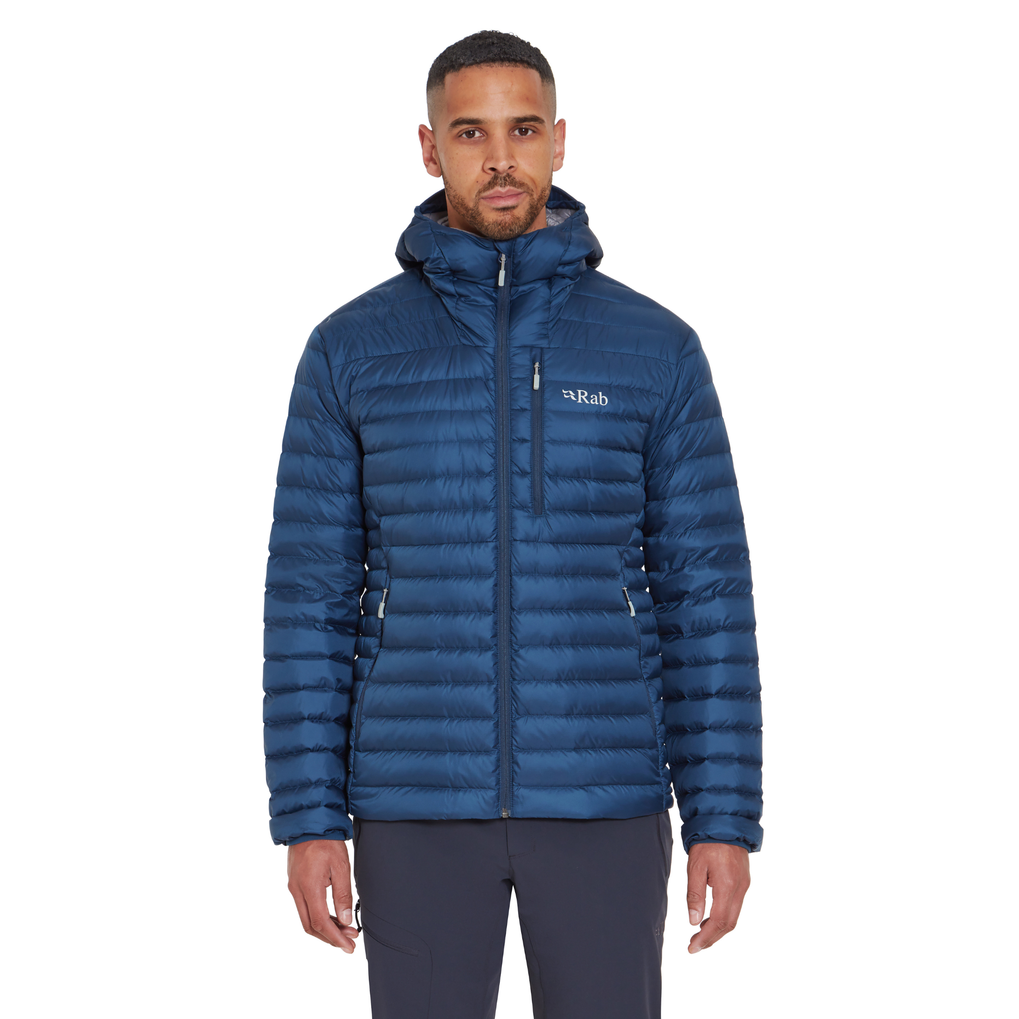 Rab Men's Microlight Alpine Insulated Down Jacket (Tempest Blue)