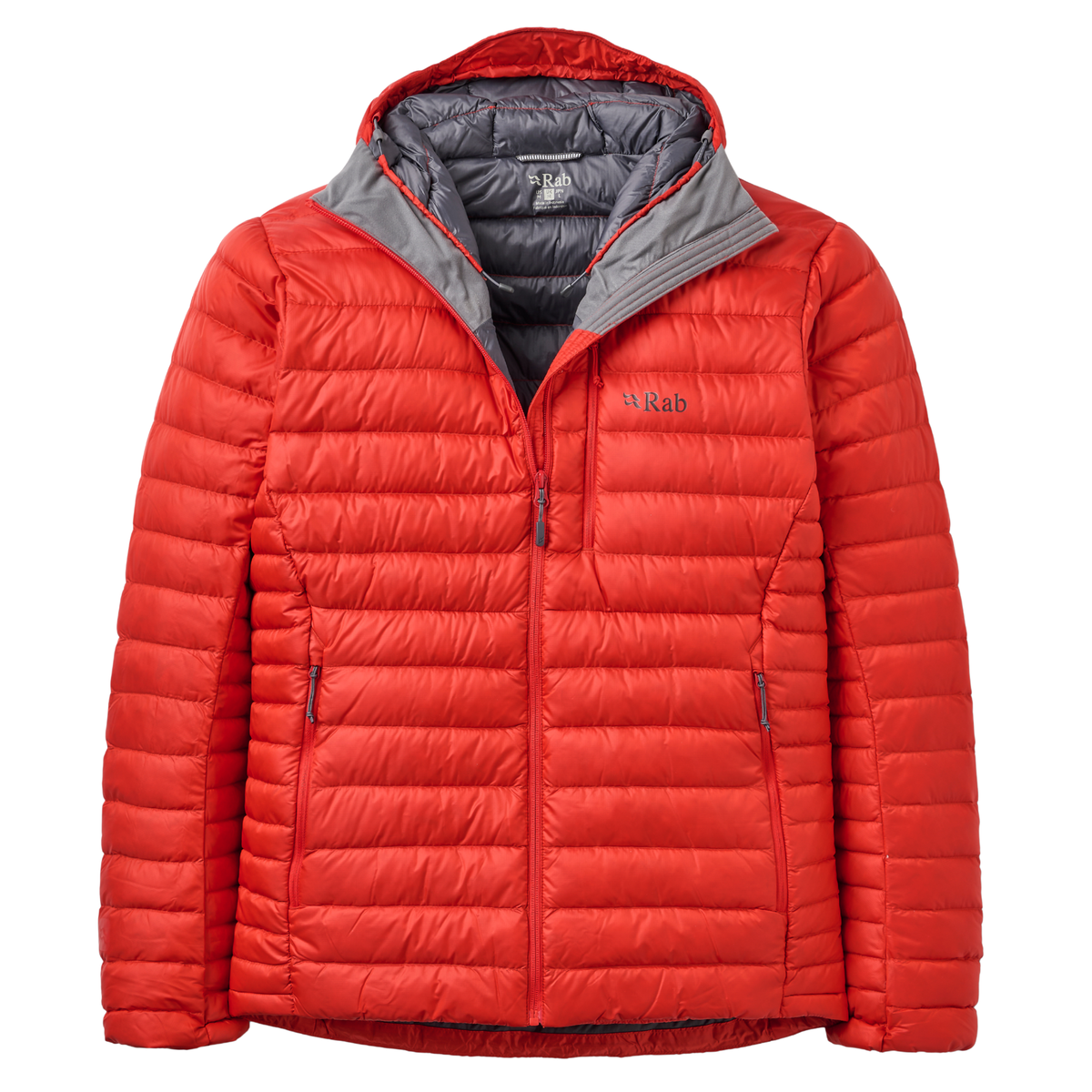 Rab Men's Microlight Alpine Hooded Down Insulated Jacket Dark Horizon DKH QDB-92