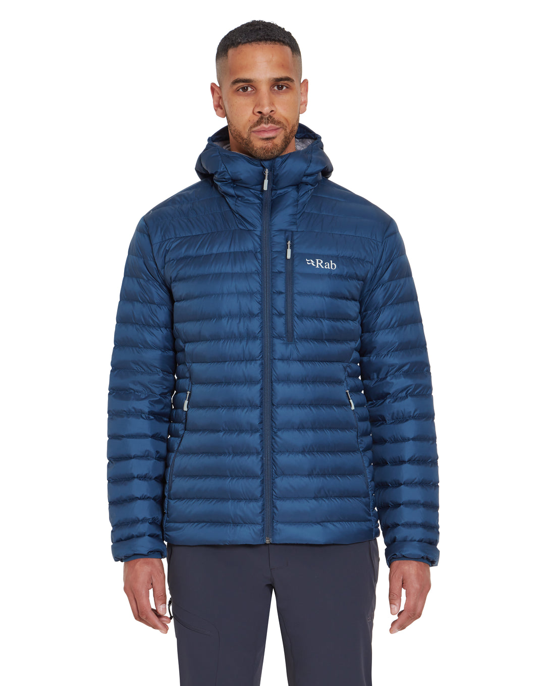 Rab Men's Microlight Alpine Insulated Down Jacket (Tempest Blue)