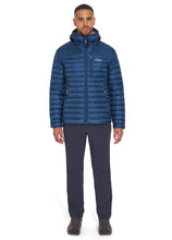 Load image into Gallery viewer, Rab Men&#39;s Microlight Alpine Insulated Down Jacket (Tempest Blue)
