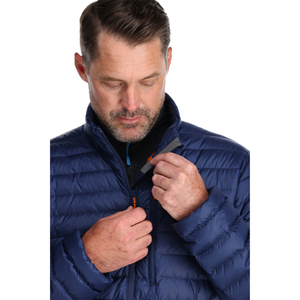Rab Men's Microlight Insulated Down Jacket (Deep Ink/Marmalade)