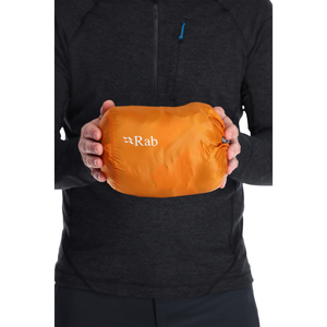 Rab Men's Microlight Insulated Down Jacket (Deep Ink/Marmalade)