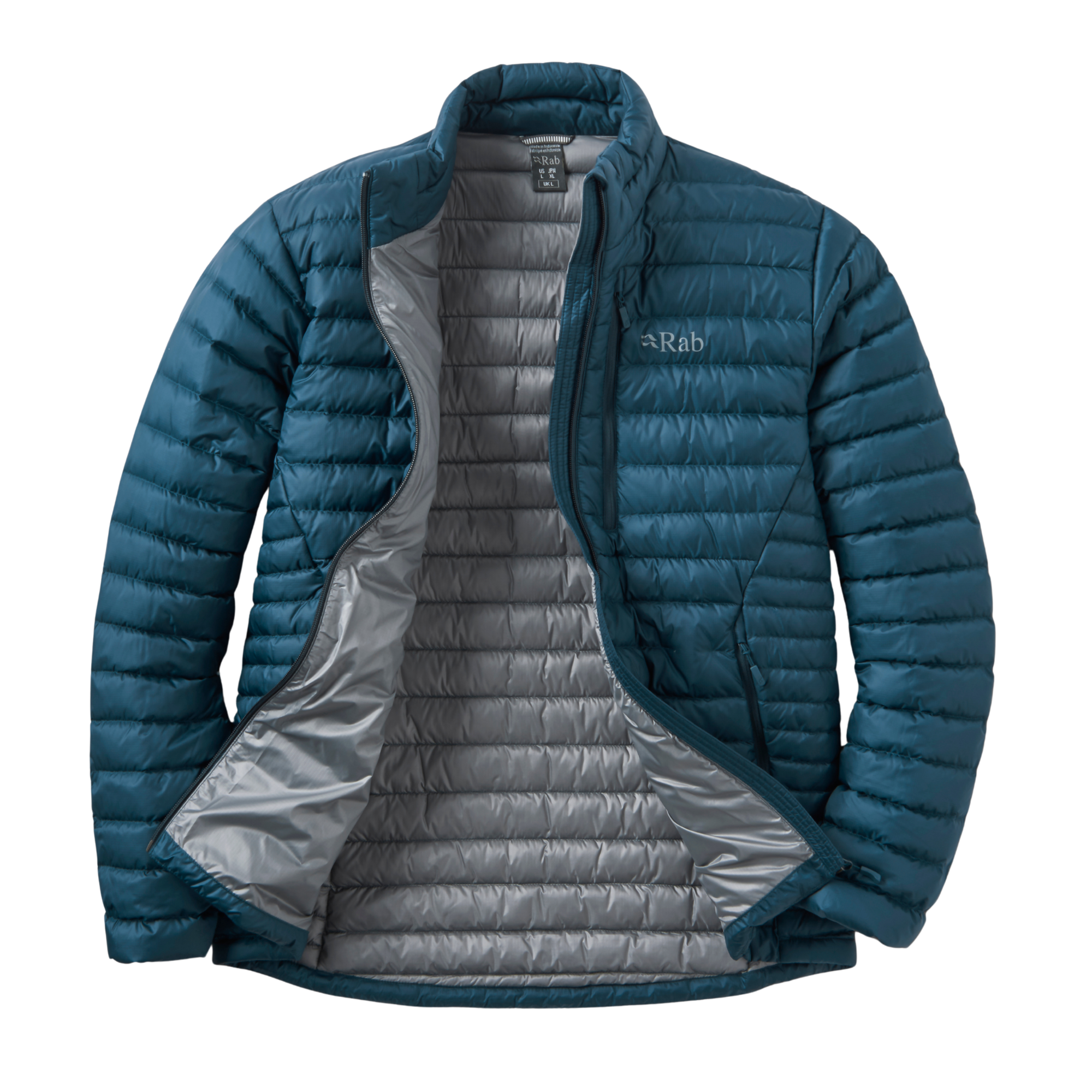Rab Men's Microlight Insulated Down Jacket (Tempest Blue)