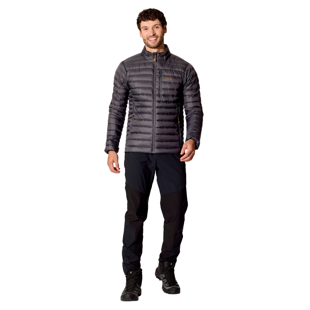 Rab Men's Microlight Insulated Down Jacket Anthracite ANT QDB-94