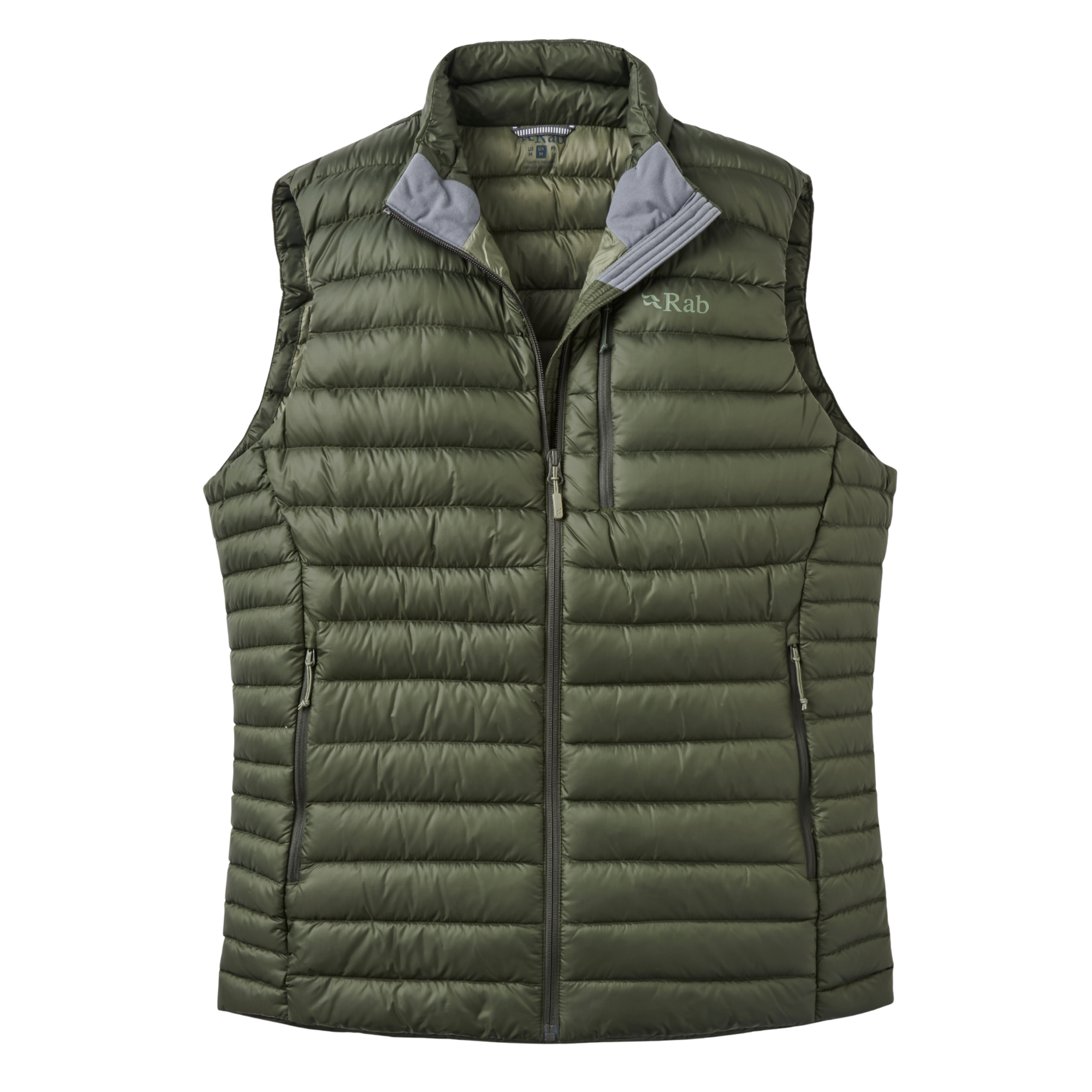 Rab Men's Microlight Vest Army ARM QDB-96