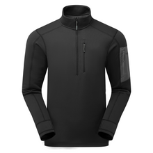 Load image into Gallery viewer, Rab Men&#39;s Modulus Pull-On Half Zip Fleece Top (Black)
