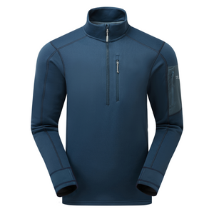 Rab Men's Modulus Pull On Half Zip Fleece (Tempest Blue)