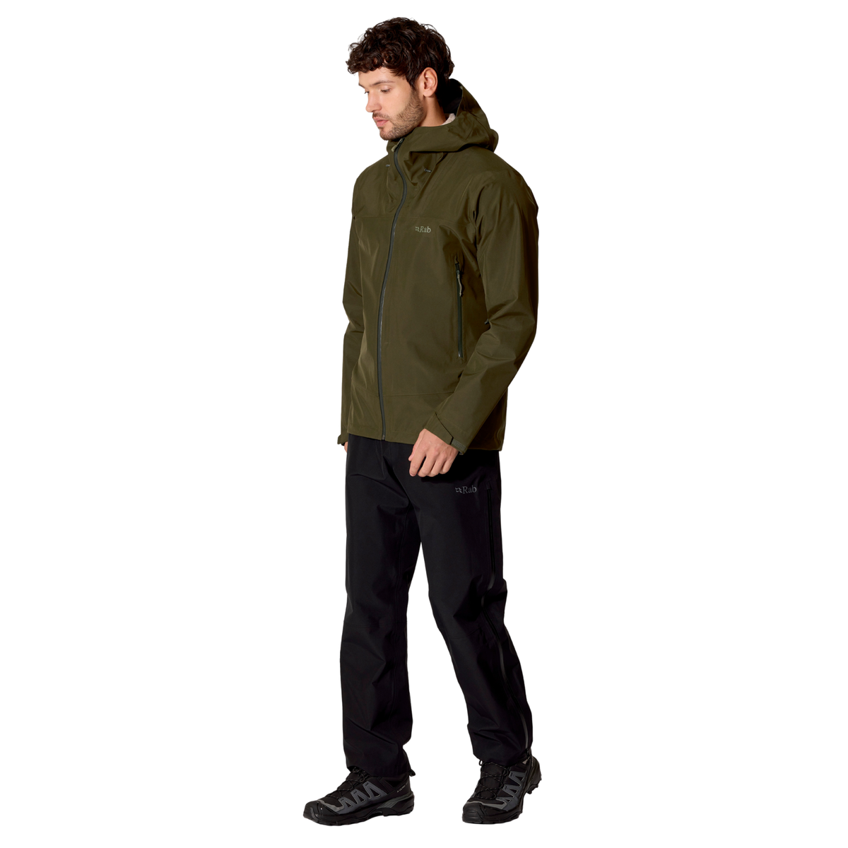 Rab Men's Namche 3L Gore-Tex Waterproof Jacket Army ARM QWI-87