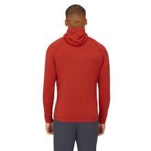 Load image into Gallery viewer, Rab Men&#39;s Nexus Full Zip Hooded Fleece (Tuscan Red)
