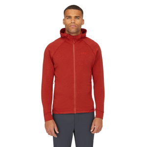 Rab Men's Nexus Full Zip Hooded Fleece (Tuscan Red)