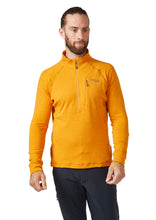 Load image into Gallery viewer, Rab Men&#39;s Nexus Pull-On Half Zip Fleece Top (Marmalade)
