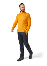 Load image into Gallery viewer, Rab Men&#39;s Nexus Pull-On Half Zip Fleece Top (Marmalade)
