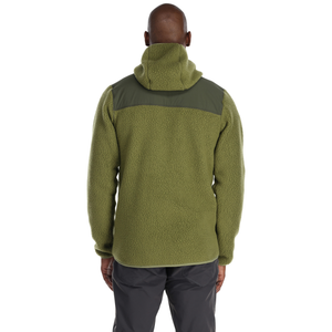 Rab Men's Outpost Full Zip Hooded Fleece (Chlorite Green)