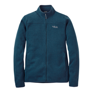 Rab Men’s Ryvoan Full Zip Fleece Jacket (Tempest Blue)