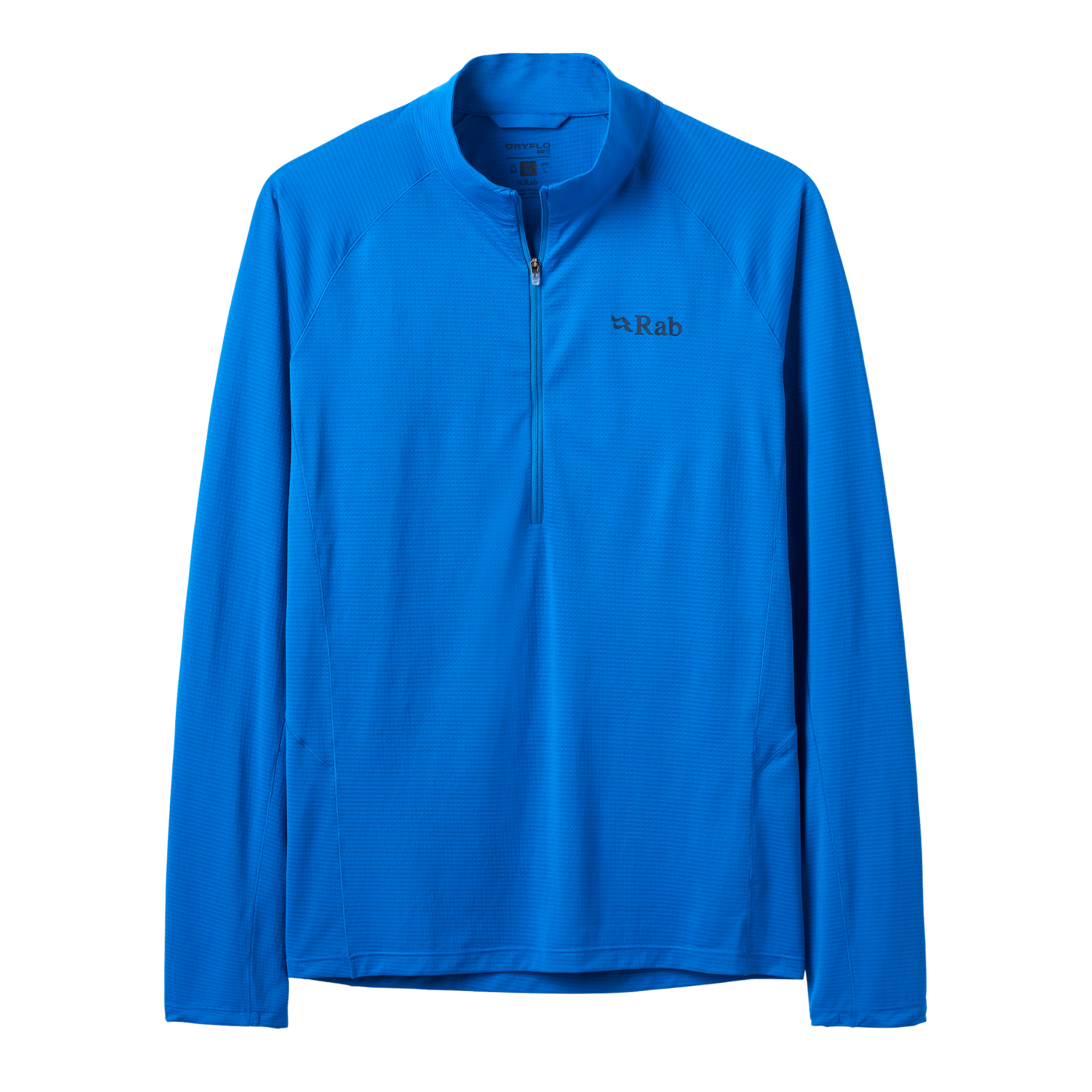 Rab Men's Sonic Long Sleeve Half Zip Technical Top (Maya Blue)