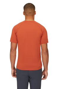 Rab Men's Sonic Short Sleeve Technical Tee (Red Clay)