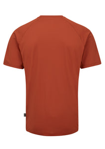 Rab Men's Sonic Short Sleeve Technical Tee (Red Clay)