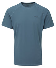 Load image into Gallery viewer, Rab Men&#39;s Sonic Short Sleeve Technical Tee (Orion Blue)
