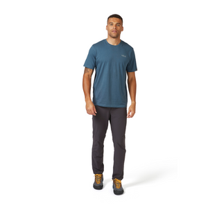 Rab Men's Stance Mountain Peak Short Sleeve Tee (Orion Blue)