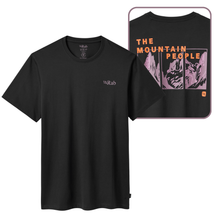 Load image into Gallery viewer, Rab Men's Stance Pitch Organic Cotton Short Sleeve Tee (Beluga)
