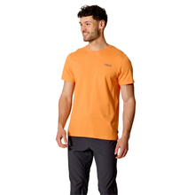 Load image into Gallery viewer, Rab Men's Stance Strata Organic Cotton Short Sleeve Tee (Melba)
