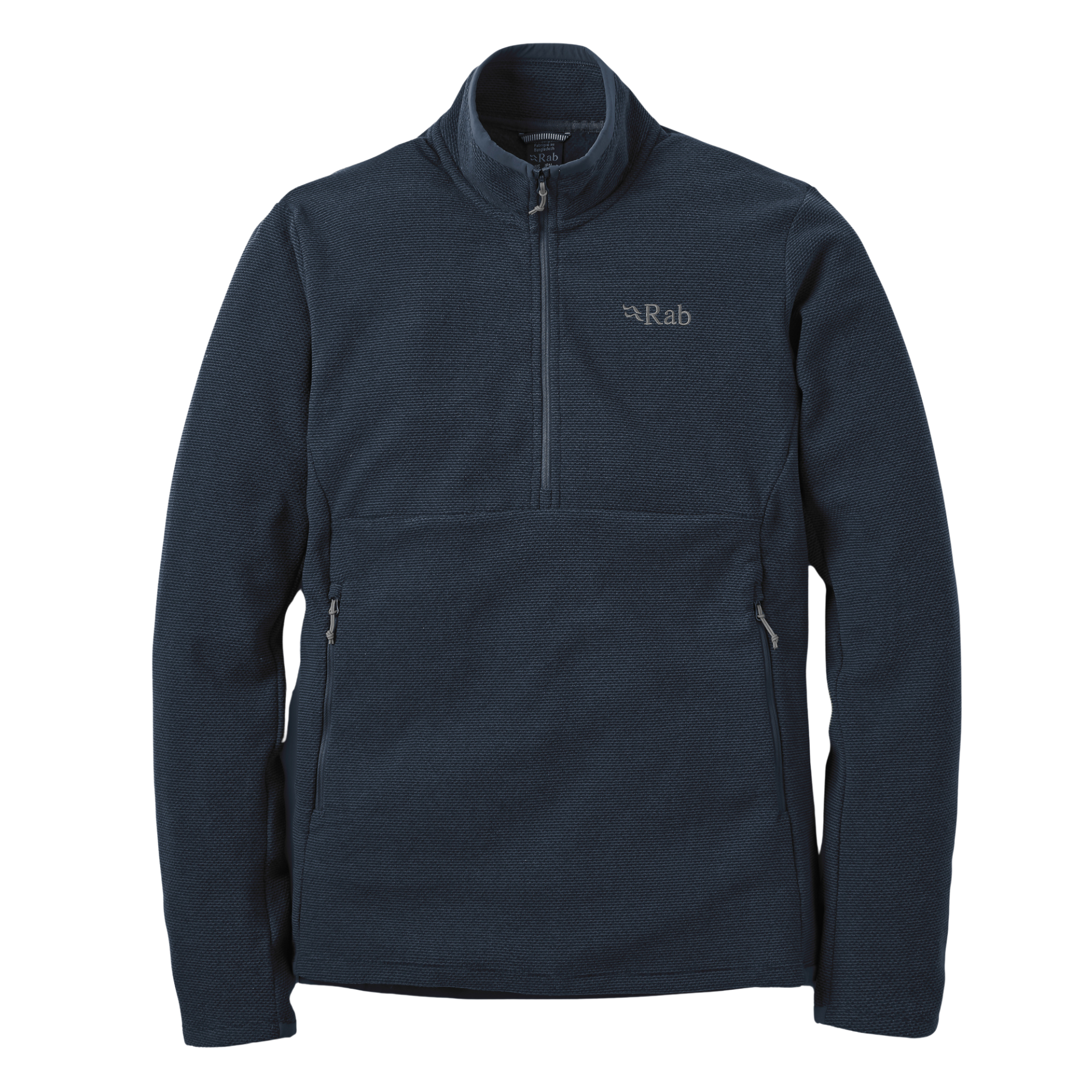 Rab Men's Stavel Pull-On Half Zip Fleece Top (Beluga)