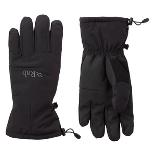 Rab Men’s Storm Waterproof Insulated Gloves (Black)