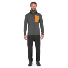 Load image into Gallery viewer, Rab Men&#39;s Superflux Full Zip Hooded Fleece (Graphene)
