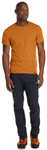 Rab Men's Syncrino Merino Blend Base Layer Short Sleeve Technical Tee (Marmalade)