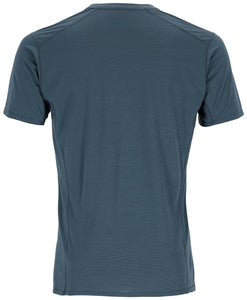 Rab Men's Syncrino Merino Blend Base Layer Short Sleeve Technical Tee (Orion Blue)