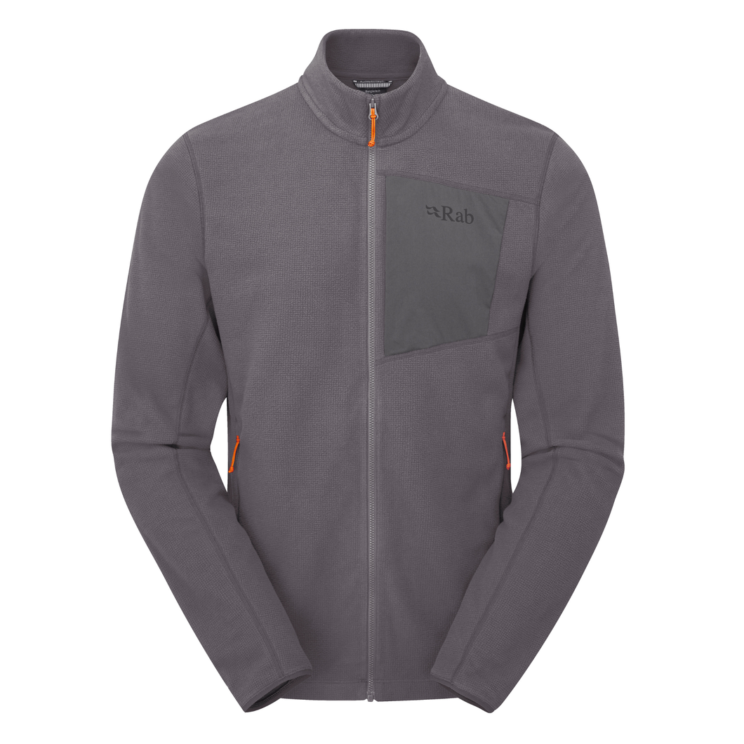Rab Men's Tecton Full Zip Fleece (Graphene)
