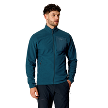 Load image into Gallery viewer, Rab Men's Tecton Full Zip Fleece (Tempest Blue)
