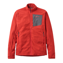 Load image into Gallery viewer, Rab Men's Tecton Full Zip Fleece (Tuscan Red)
