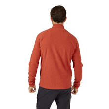 Load image into Gallery viewer, Rab Men&#39;s Tecton Pull-On Half Zip Fleece (Red Clay)
