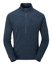 Load image into Gallery viewer, Rab Men&#39;s Nexus Pull-On Half Zip Fleece Top (Deep Ink)
