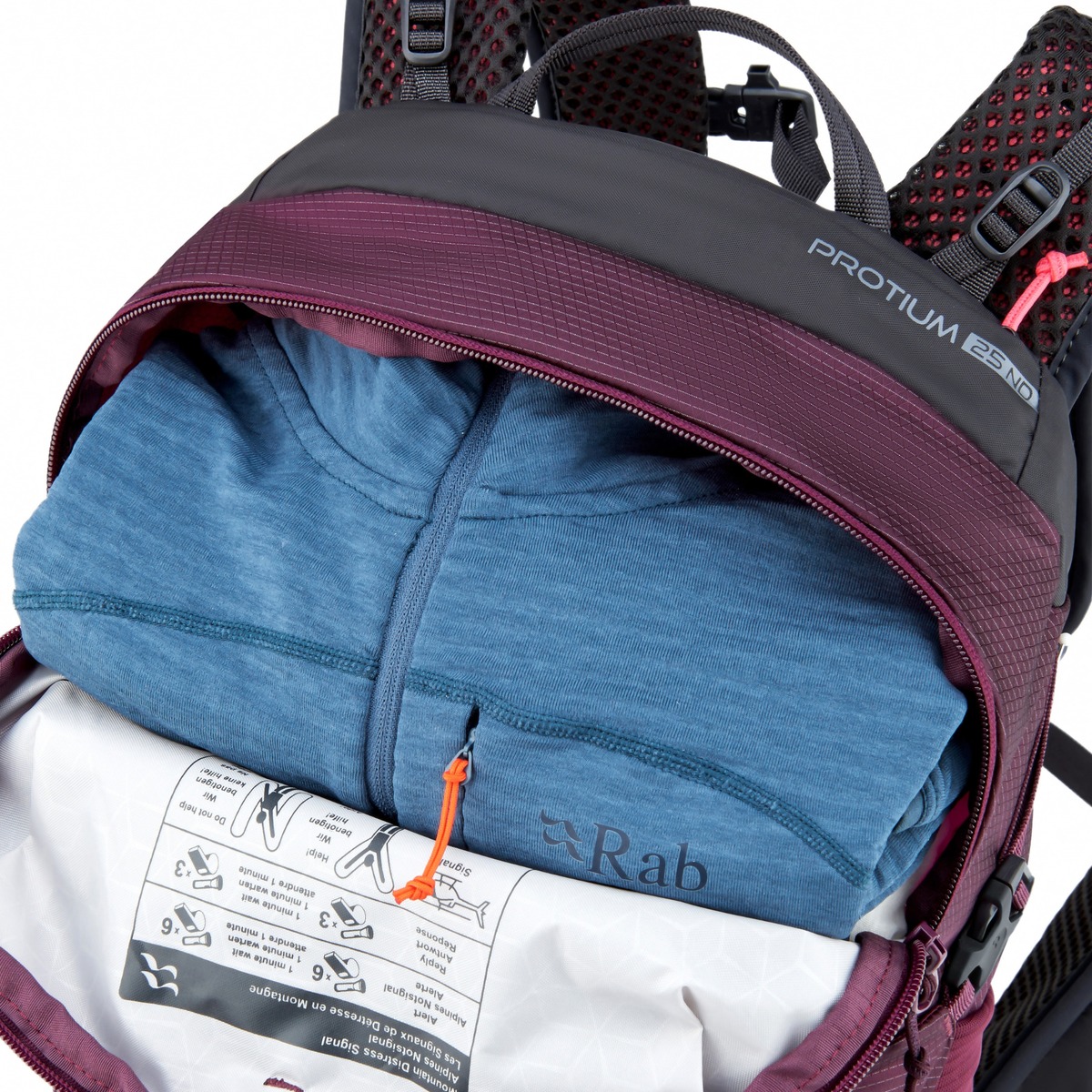 Rab Protium Narrow Dimension ND25L Daysack Mulberry MUL QAP-63